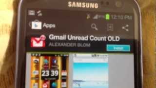 Android Gmail Icon Not Showing Unread Emails on Phone Easy Solution [upl. by Pris]