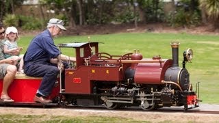 13 scale Darjeeling Himalayan Railway BClass Steam Locomotive in 725quot gauge [upl. by Camarata]