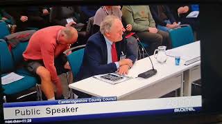 Mill Road Bridge TRO debate 2024 Neil Mackay plus councillor questions [upl. by Noell]