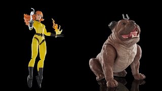 New Marvel Legends Inhumans Lockjaw and Crystal 2Pack more images revealed preorder info [upl. by Novelia367]