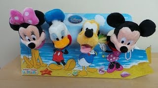 Disney Store Haul Clubhouse Soft Toy Set With Mickey Minnie Mouse Donald Duck amp Pluto [upl. by Bent]