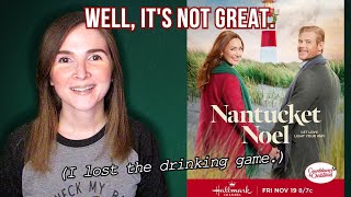 Let’s rip apart NANTUCKET NOEL Come at me Hallmark FEATURING The “Christina” drinking game [upl. by Bixler]