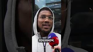 Anthony Joshua shares his thoughts on Usyk vs Dubois 👊 [upl. by Ained]