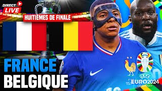 🔴FRANCE  BELGIQUE 10 🔥🇫🇷QUALIFICATION LOGIQUE  HUITIEME DE FINALE EURO 2024 [upl. by Stulin]