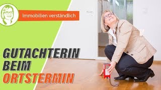 Worauf achtet ein Gutachter bei der Immobilien Besichtigung Von Raum zu Raum [upl. by Naeloj851]