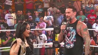 ROXANNE PEREZ CONFRONTS CM PUNK  WWE NXT [upl. by Ennayehc]