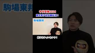 【中学受験】2024年東京男子校の出願状況！受験生はどこへ動いた？ 日能研 sapix 早稲田アカデミー 中学受験 [upl. by Eiramave964]