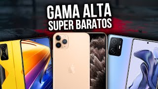 5 GAMA ALTA SUPER BARATOS Y BUENOS QUE NADIE COMPRA MEJORES CELULARES 2022 POTENTES Y BARATOS [upl. by Ennayram758]