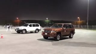 NISSAN PATROL VTC TURBO VS TOYOTA LAND CURSER GXR 🔥🔥🚀🚀🚀😳 subscribe like car alivtc99694x4 [upl. by Baten]