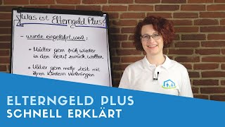 ▶ Was ist Elterngeld Plus [upl. by Olmstead]