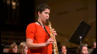 Theme from quotSchindlers Listquot For Soprano Saxophone and Wind Ensemble [upl. by Camilia]