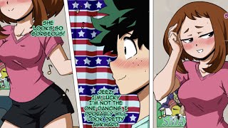 Deku and Uraraka are alone for the first time My Hero Academia Comic Dub [upl. by Julita]