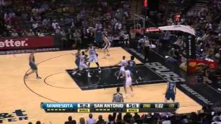 Minnesota Timberwolves  San Antonio Spurs Full Game Recap 170413 NBA Highlights 2013 [upl. by Lien]