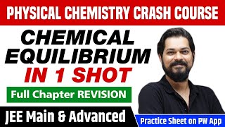 CHEMICAL EQUILIBRIUM in One Shot  Full Chapter Revision  Class 11  JEE Main [upl. by Levana]