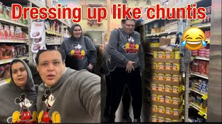 Dressing up like chuntis vlog [upl. by Kenney]