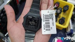 Jam Casio Original B650WB2B Black Steel [upl. by Eicyak]