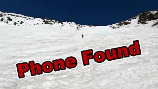 Tuckerman Ravine Glissade  Lost Phone Found [upl. by Allisirp]