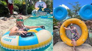 Disneys Typhoon Lagoon Water Park MY FIRST TIME Slides Surf Pool Lazy River amp Food  Summer 2022 [upl. by Greenquist396]