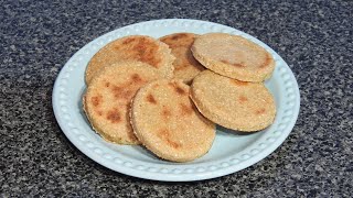 GALLETAS DE AVENA Y PLATANO MACHOSOLO 2 INGREDIENTESEN SARTENSIN HORNO [upl. by Virgin]