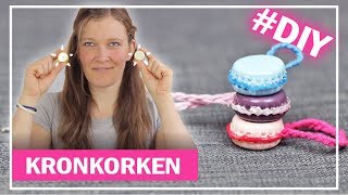 5 KRONKORKEN DIY Ideen  kreatives Upcycling [upl. by Okier920]