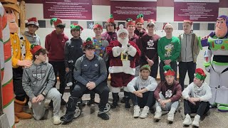 Aquinas Institute Varsity Baseball Fundraiser Breakfast with Santa 2023 [upl. by Raynell]