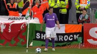 Shamrock Rovers vs Real Madrid  highlights 21072009 [upl. by Raamaj187]