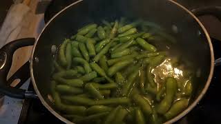 blanching amp freezing green beans vs canning freezing green beans vegetable food storage [upl. by Sivart]