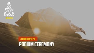 Podium ceremony  Dakar 2024 [upl. by Eocsor754]