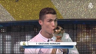 Cristiano Ronaldo Club World Cup 2016 Golden Ball winner [upl. by Marlowe]