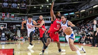 Westchester Knicks 28 PT VICTORY Over Raptors 905 [upl. by Lucilia]