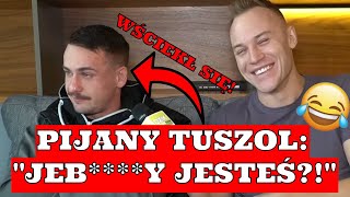 TUSZOL ZAGOTOWAŁ SIĘ PO TYM PYTANIU 😂😂😂 PODSUMOWANIE WALKI Z KOSECKIM [upl. by Hoppe839]