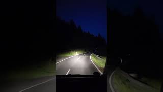 night automobile autobahn night viral travel germany bridge roadtrip autobahn germancar [upl. by Harwilll]