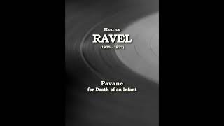 Maurice Ravel  Pavane for Death of an Infant ClassicalAmberLight [upl. by Yrrum]