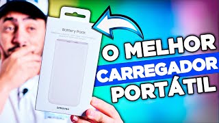 TESTEI NOVO Carregador Portátil Super RÁPIDO da SAMSUNG [upl. by Hayn961]