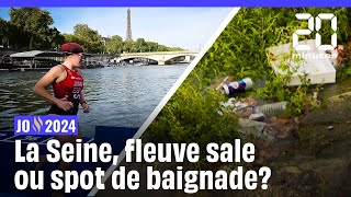 JO de Paris 2024  La Seine fleuve sale ou futur spot de baignade [upl. by Kegan214]