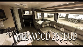 Wildwood 26DBUD  great family floorplan [upl. by Amandi351]