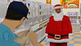 CJ SE CONVIERTE EN PAPÁ NOEL  Gta San Andreas Loquendo [upl. by Sonstrom]