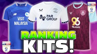 RANKING EFL CHAMPIONSHIP HOME KITS FOR THE 2425 SEASON [upl. by Aneema749]