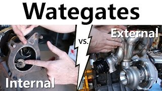 How Turbo Wastegates Work  Internal vs External [upl. by Annais]