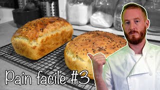 PAIN 😍 Sans PÉTRISSAGE Sans FAÇONNAGE 😱 FACILE et INRATABLE 🍞🥖 [upl. by Iong300]