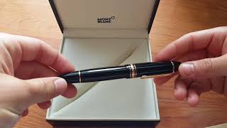 montblanc 149 red gold [upl. by Drahnreb785]