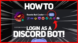 How to Log into a BOT ACCOUNT in Discord 2020 Updated [upl. by Shull]