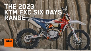 The 2023 KTM EXC SIX DAYS range  KTM [upl. by Sivert]