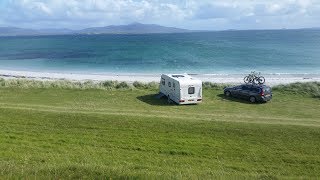 Towing a caravan on the Hebrides August 2017 [upl. by Ching616]