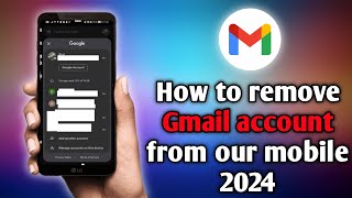 How to remove Gmail account from our mobile 2024  Gmail Account Remove In Tamil  Vicky Tech Boss [upl. by Elleb]