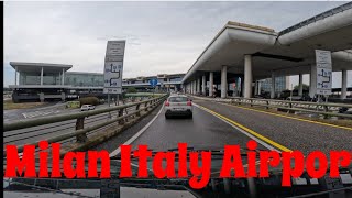 Malpensa Airport Milan Italy 4k video with GoPro Hero 12 BlackMilan is beautifulyoutubeshort [upl. by Ydok43]