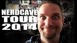 Jayz Nerd Cave  Best Gaming Room Tour 2014 [upl. by Adnilreb]