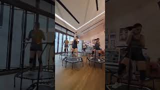 Trampoline Dance mix body combat trampoline dance sports cardio dancer [upl. by Sissel]