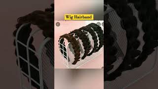 1pc New Widened Wig Hair Band Thick Six Strands New Twist Braids Hair Hoop shorts hairband [upl. by Nylirak701]