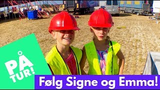 FØLG SIGNE OG EMMA  på tur til København 🛳🎪💪🏼 [upl. by Phelips]